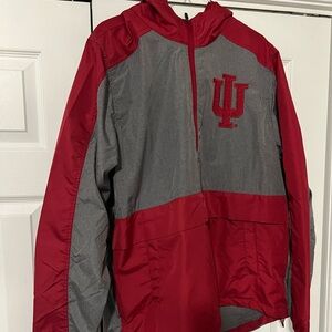 Indiana university hooded pullover - EUC